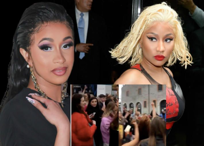 نيكي ميناج وكاردي بي