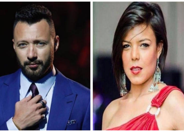 ناهد السباعي وأحمد فهمي