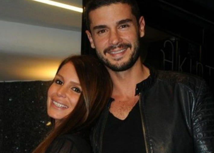 بيرك أوكتاي وزوجته