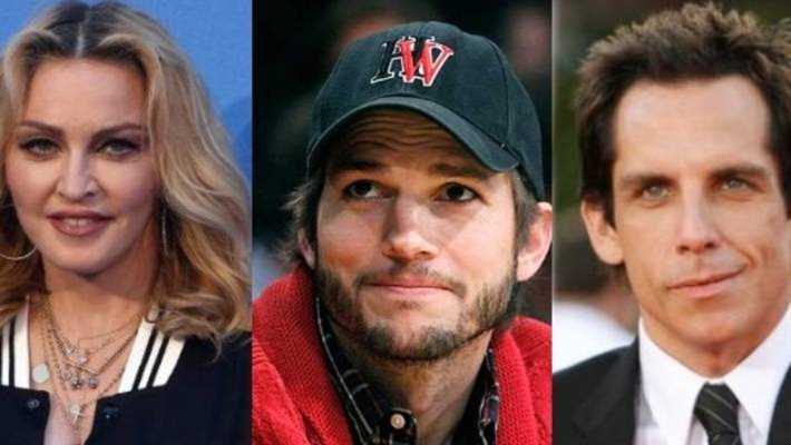 بن ستيلر وأشتون كوتشر ومادونا