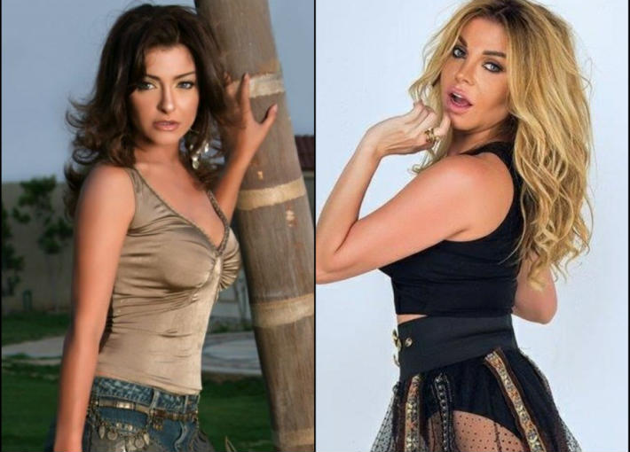 رزان مغربي وعلا غانم