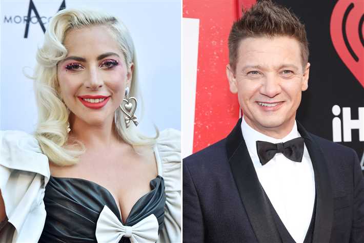 جيريمي رينر وليدي جاجا