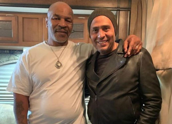 محمود عبد المغني ومايك تايسون