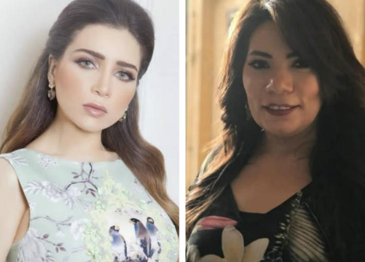 مي عز الدين وإيمان السيد