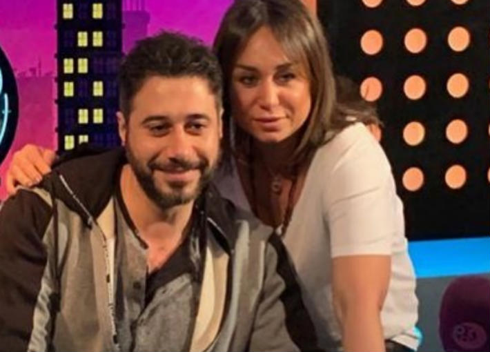 إنجي علي وأحمد السعدني