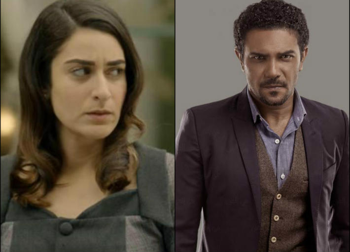 آسر ياسين وأمينة خليل