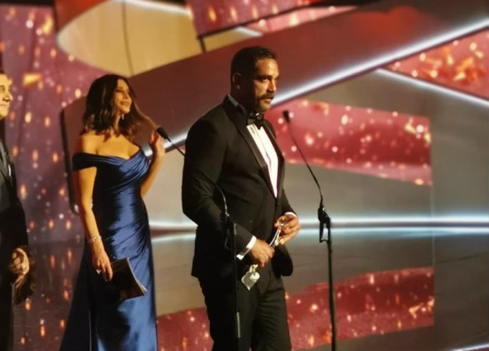 أمير كرارة من حفل توزيع جوائز موريكس دور