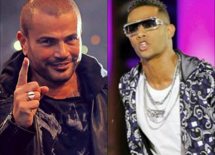 محمد رمضان وعمرو دياب