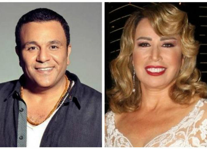 إيناس الدغيدي ومحمد فؤاد