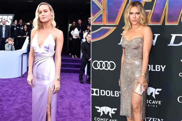 سكارليت جوهانسون وبري لارسون