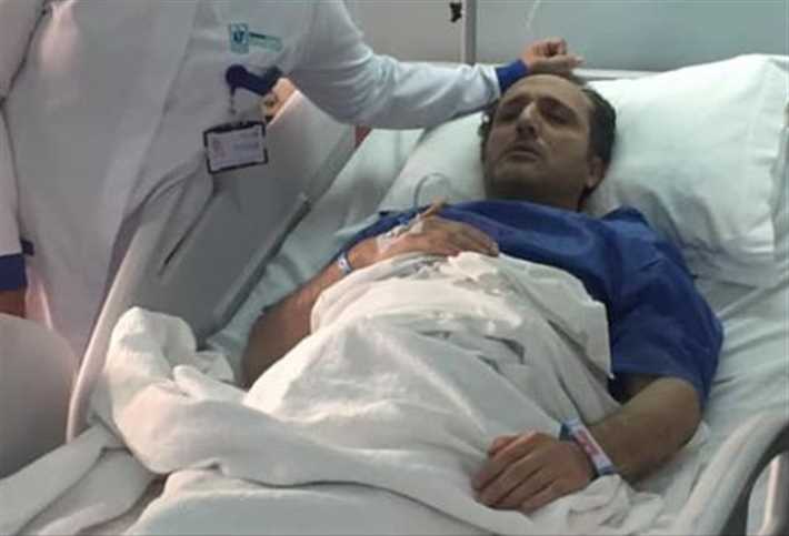 شريف مدكور في المستشفى