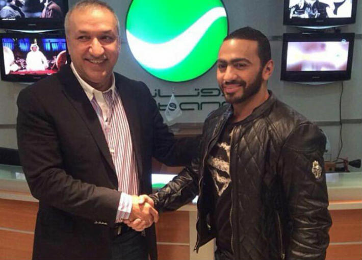 تامر حسني وسالم الهندي