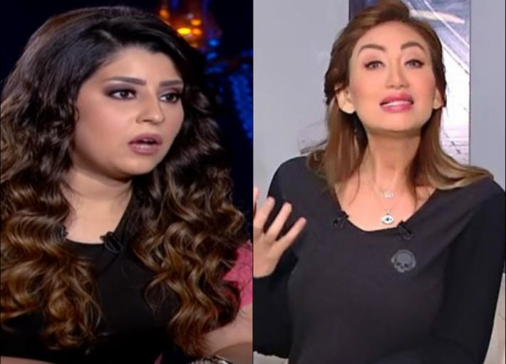 ريهام سعيد وآيتن عامر