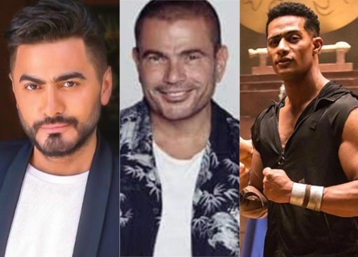 عمرو دياب ورمضان وتامر حسني