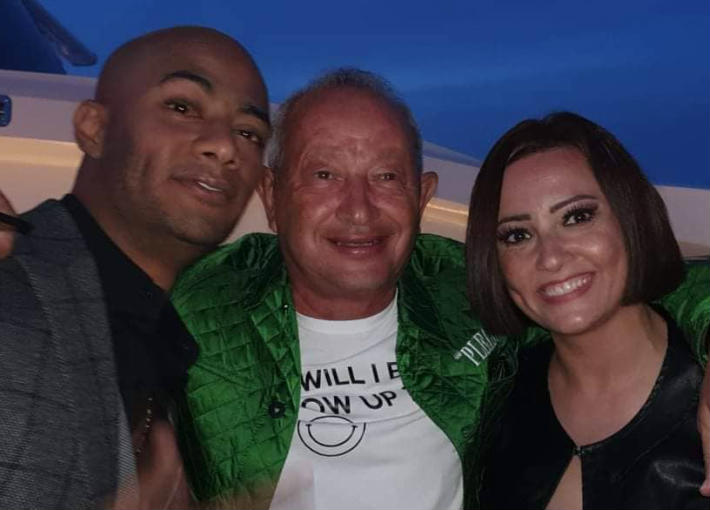 محمد رمضان وبشرى ونجيب ساويرس