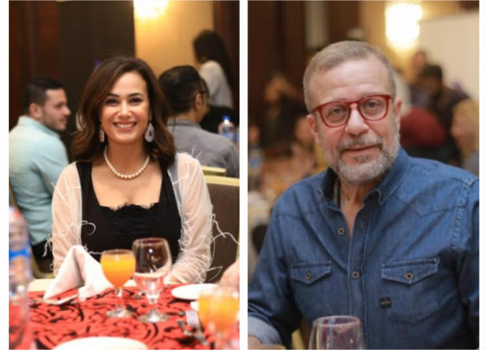 شريف منير وهند صبري