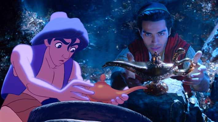 بالصور- كيف اختلفت شخصيات Aladdin بين النسخة الحية والفيلم الأصلي؟ | خبر |  في الفن