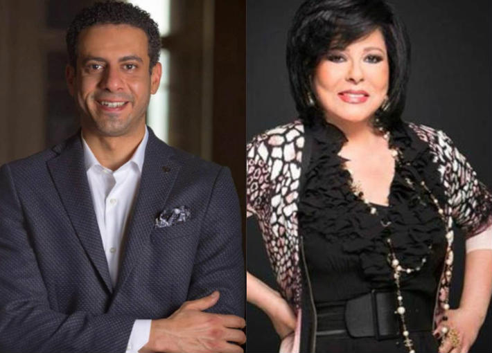 إسعاد يونس ومحمد فراج