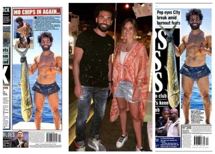 محمد صلاح وأمينة خليل 