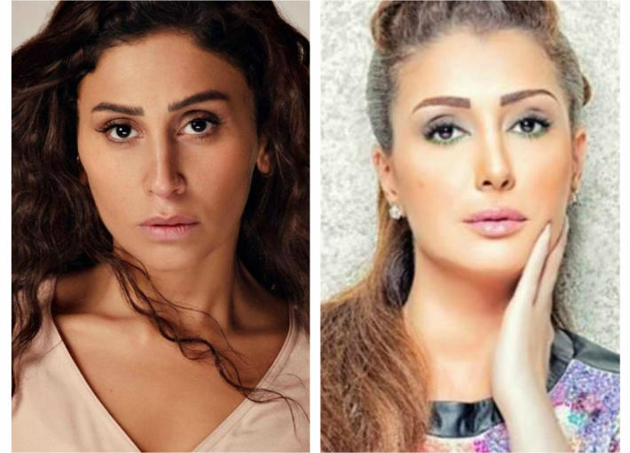 دينا الشربيني وغادة عبد الرازق