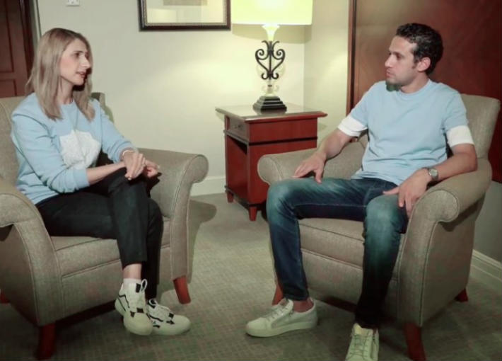 محمد فضل ومها سراج