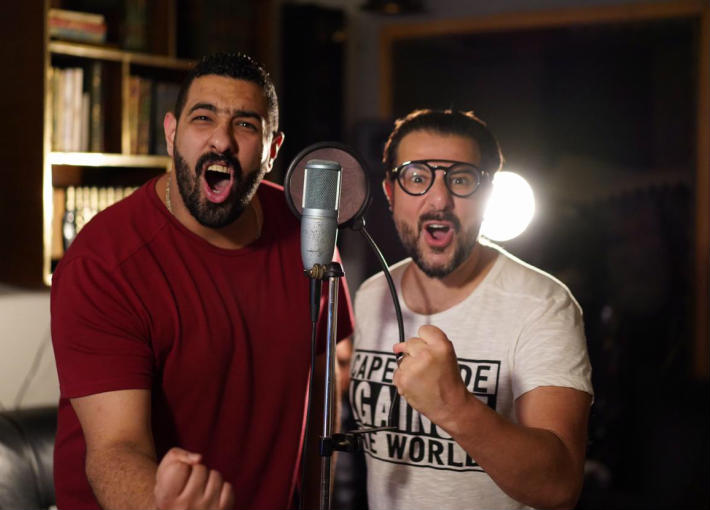 كريم أبوزيد وأحمد الشبكشي 