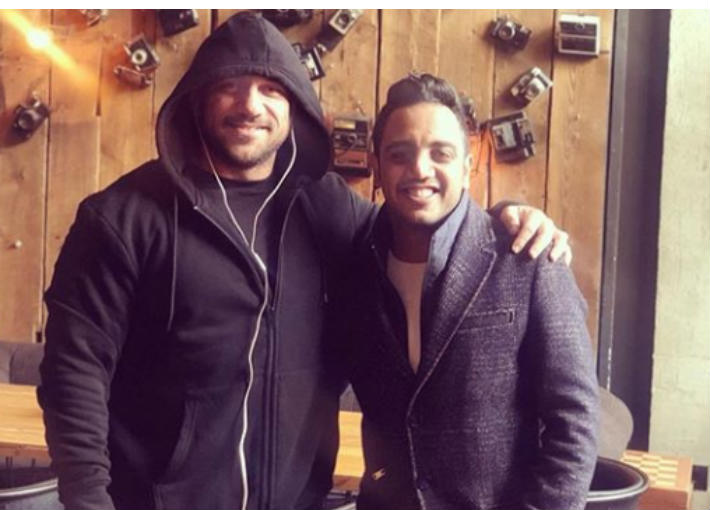 أحمد مكي وأوس أوس 