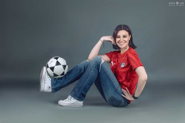 أروى جودة في جلسة التصوير الجديدة