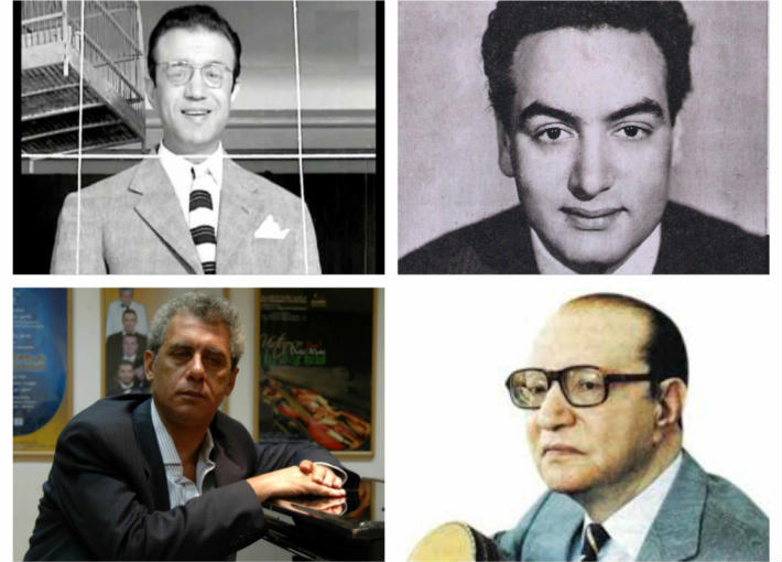 محمد فوزي وسعد عبد الوهاب ومحمد عبد الوهاب وراجح داود