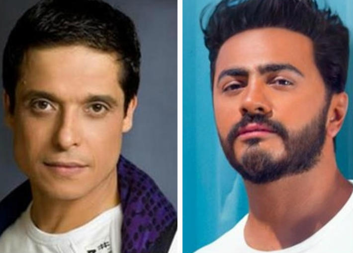 تامر حسني وعامر منيب