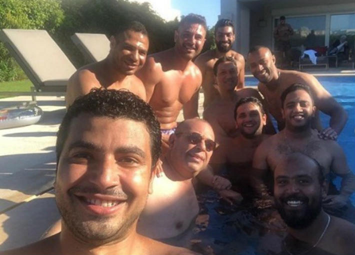 أحمد غز ونجوم فرقة &quot;مسرح مصر&quot;