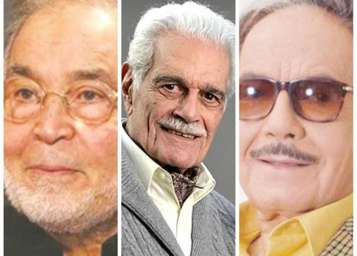 كمال الشناوي وعمر الشريف وحسن يوسف