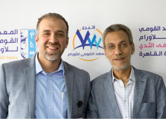 باهر ومسئول المستشفى