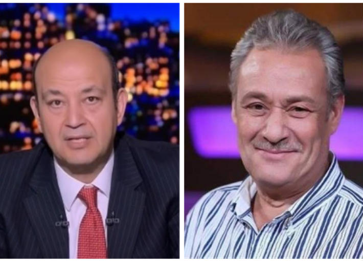 فاروق الفيشاوي وعمرو أديب