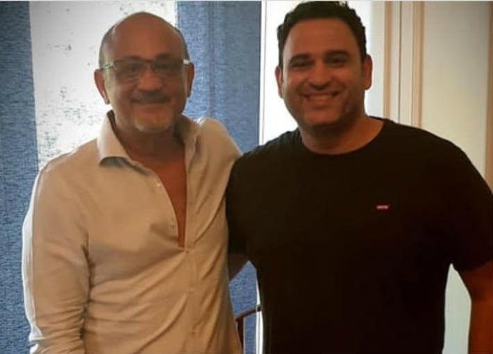 أكرم حسني وشريف عرفة