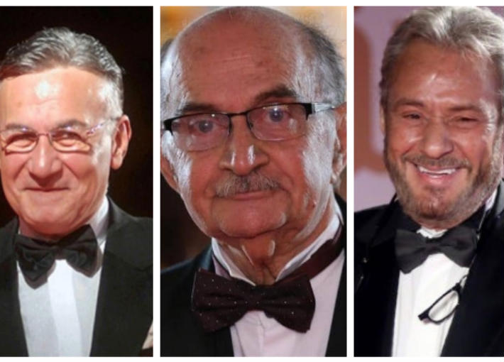 فاروق الفيشاوي ويوسف شريف رزق الله وعزت أبو عوف