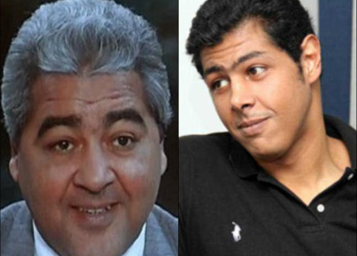 عمر متولي ووالده مصطفى متولي