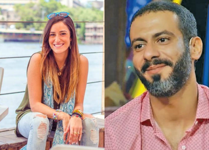 محمد فراج وأمينة خليل