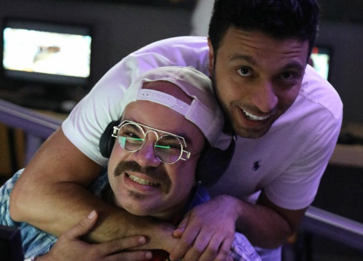 محمد عبد الرحمن والمخرج أحمد خالد موسى