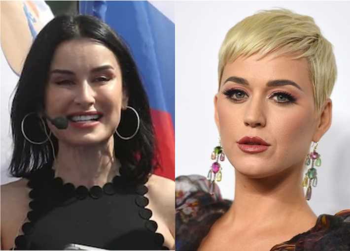 كاتي بيري وتينا كانلاكي