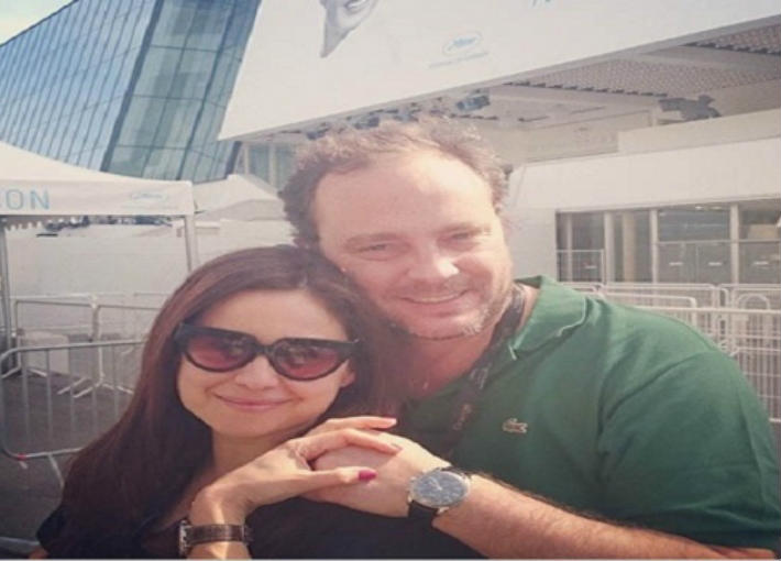 ريا أبي راشد وزوجها