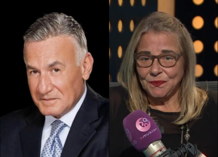 مها أبو عوف وشقيقها عزت أبو عوف