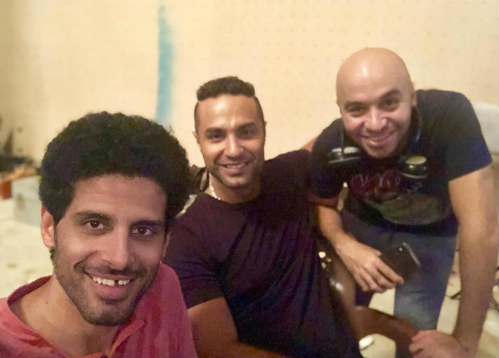 حمدي الميرغني وكريم فهمي 