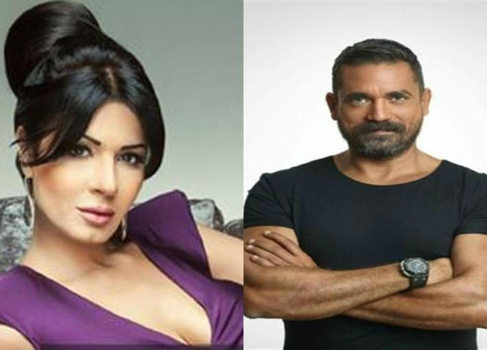 أمير كرارة ونجلاء بدر