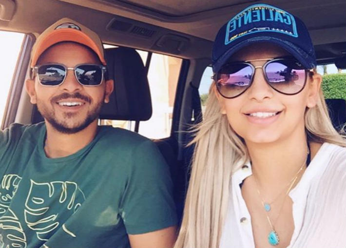 مي حلمي ومحمد رشاد