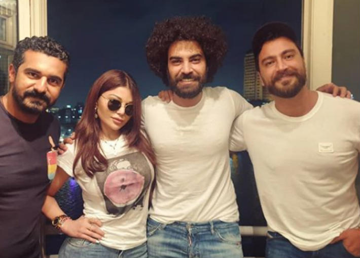 معتصم النهار ومحمد وزيري وهيفاء وهبي والمخرج محمد حماقي