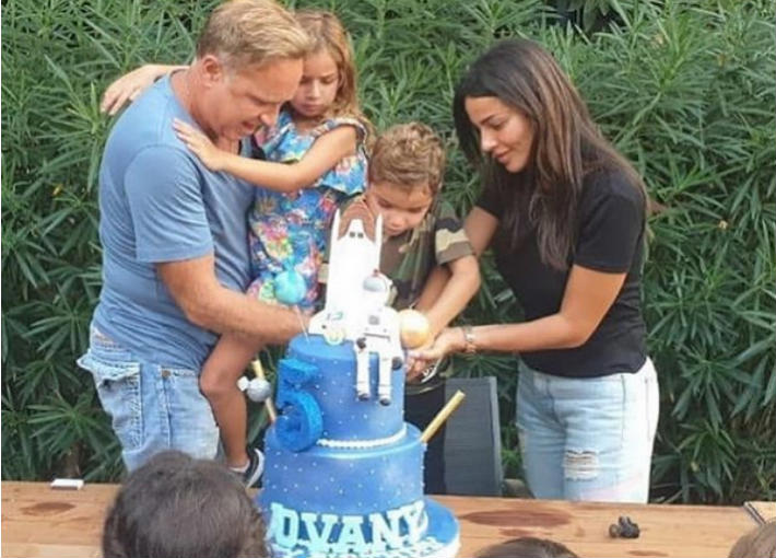 نادين نجيم وأسرتها