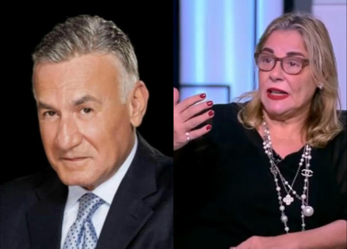 مها أبو عوف وشقيقها عزت أبو عوف