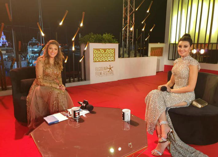 أروى جودة مع شيريهان أبو الحسن