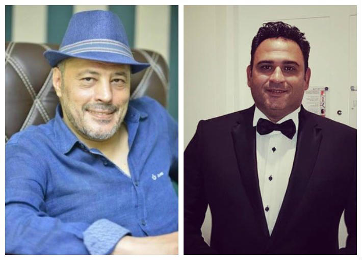 أكرم حسني وعمرو عبد الجليل